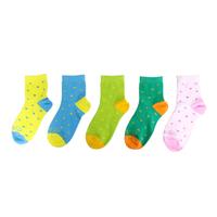 Colorful kids socks high quality custom young child tube socks