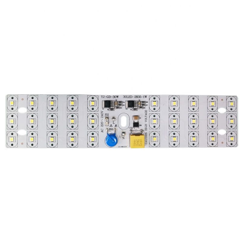 100 lm/W30W CE RoHs certification 220VSMDDOB driverless led square pcb pcba module forLED Streetlight