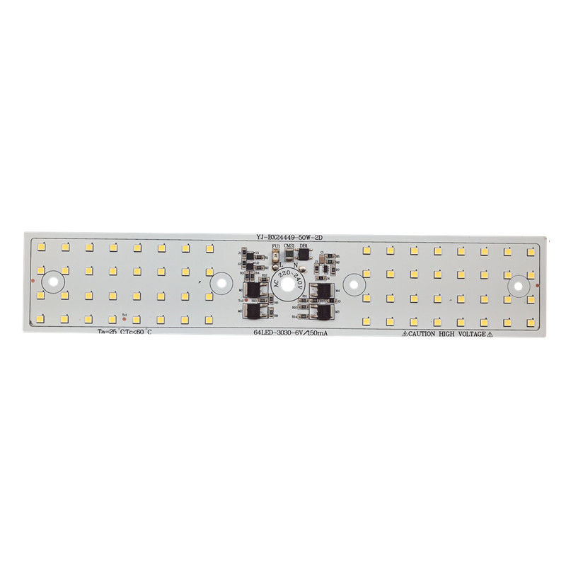5 year warranty CE Approved 244x49mm 110lm/W 50W driverless Linear DOB 220v ac 3030 SMD led module for streetlight