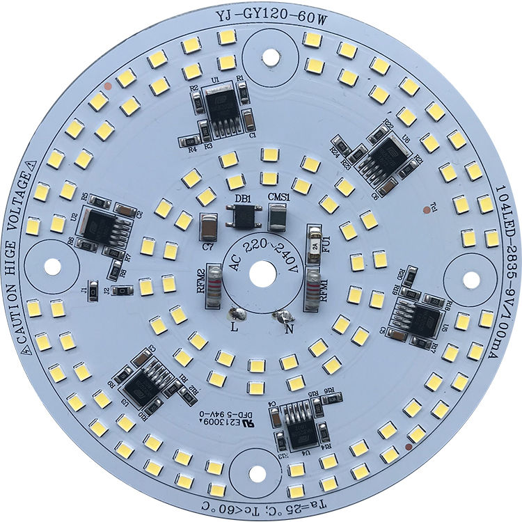 driverless ac 220v 110 lm/W 60W dob led module for LED Work Light