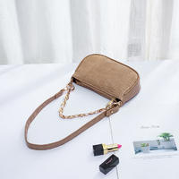Osgoodway2 Lady small underarm bag crocodile pattern hand bag shoulder bag PU leather handbags for women