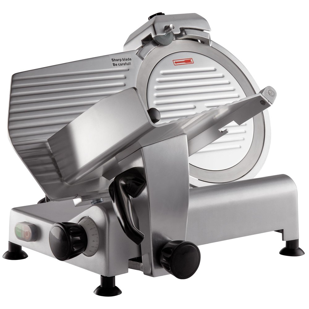 9 Manual Gravity Feed Meat Slicer Semi-Automatic Commercial