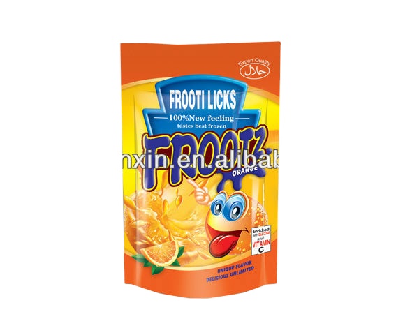 200ml stand up resealable juice pouch