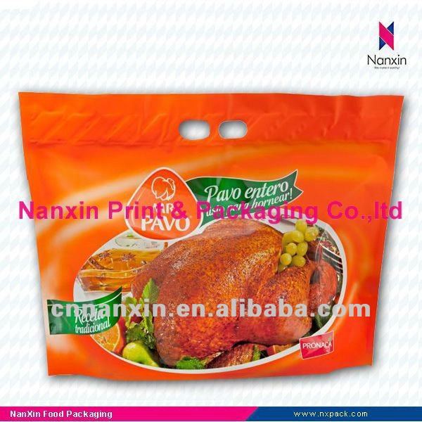 anti-fog roasted chicken bag with zipper