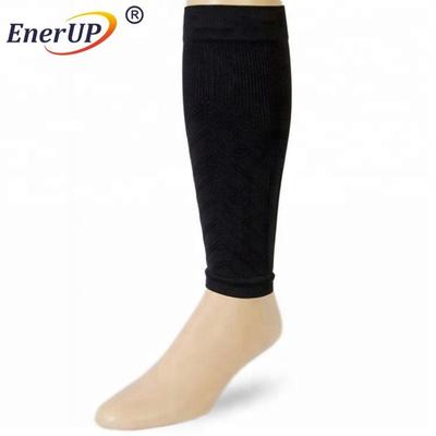 elastic custom protece gym sport shin compression calf sleeve guards