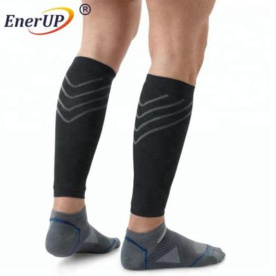 custom copper nylon sports compression calf leg sleeves