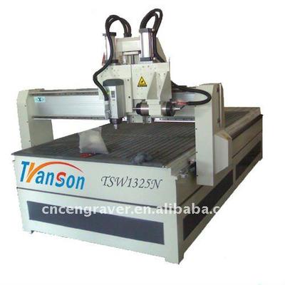 Transon Brand High Speed wood carving cnc router with Horizontal Spindle
