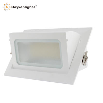 3 year warranty CE Rohs high lumens 40W 50W rectangular recessed led ceiling lights