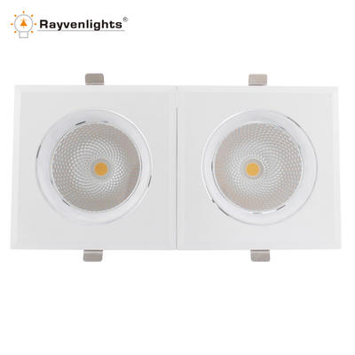 CE Rohs qr111 30w double recessed led downlight