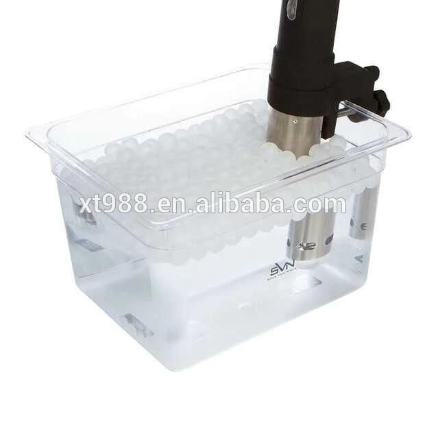 Evaporación preventiva XINTAO Bolas Sous Vide de 20 mm 250 unidades en BPA