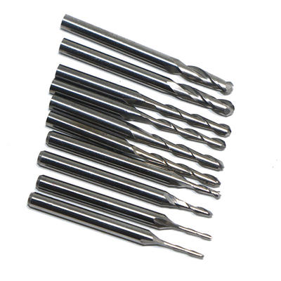 8mm carbide ball nose end mill wood 3d router bit ballnose endmill carbide hrc 60 tapered ball nose r2