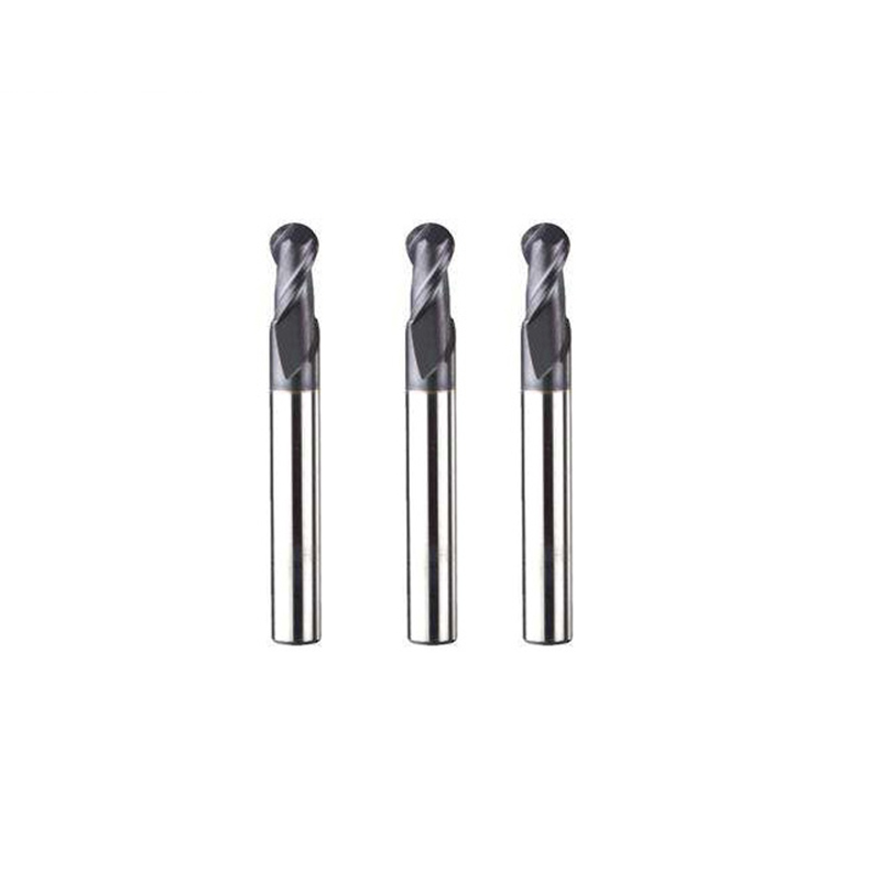 tungsten steel carbide 200mm 200 mm 6 hrc55 round r3 4 flute hrc 65 ballnose ball nose aluminium endmill end mill mills for cnc