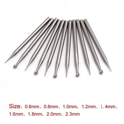 Nigel Ball end mills with straight shank suitable for cuttingsteel