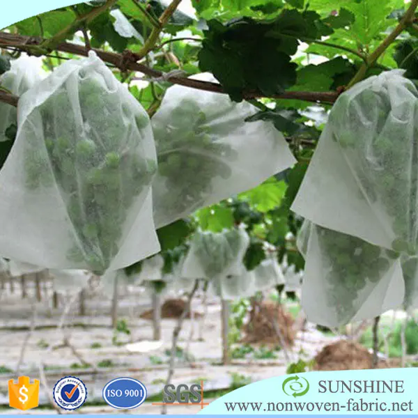 agriculture non woven cloth, tnt textile banana bag cover