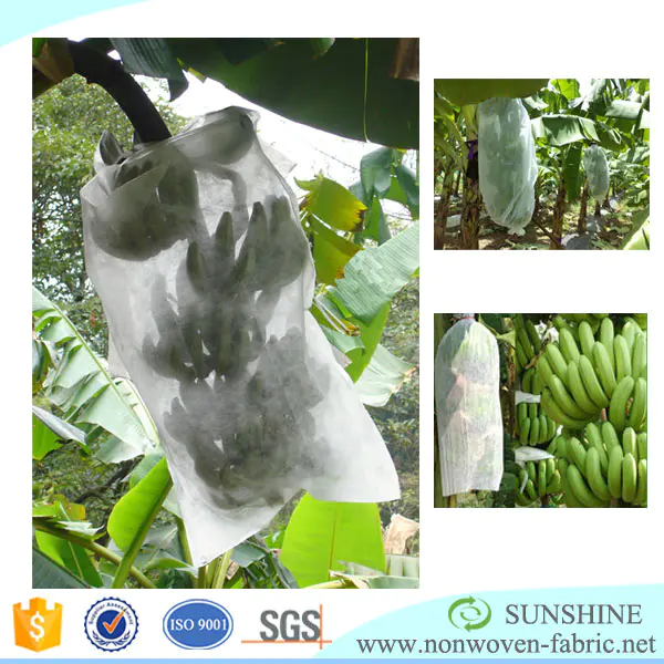 pp spunbond made in dongguan anti-frost nonwoven banana protection bags