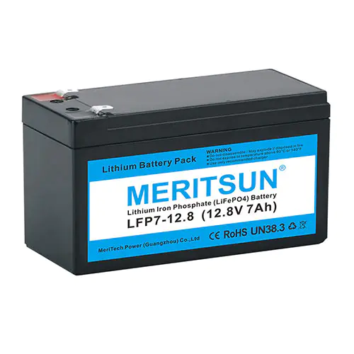 Litio Battery Lithium Li Ion Battery Specifications Price Professional 12V 7ah Free MERITSUN ABS>2000 Cycles