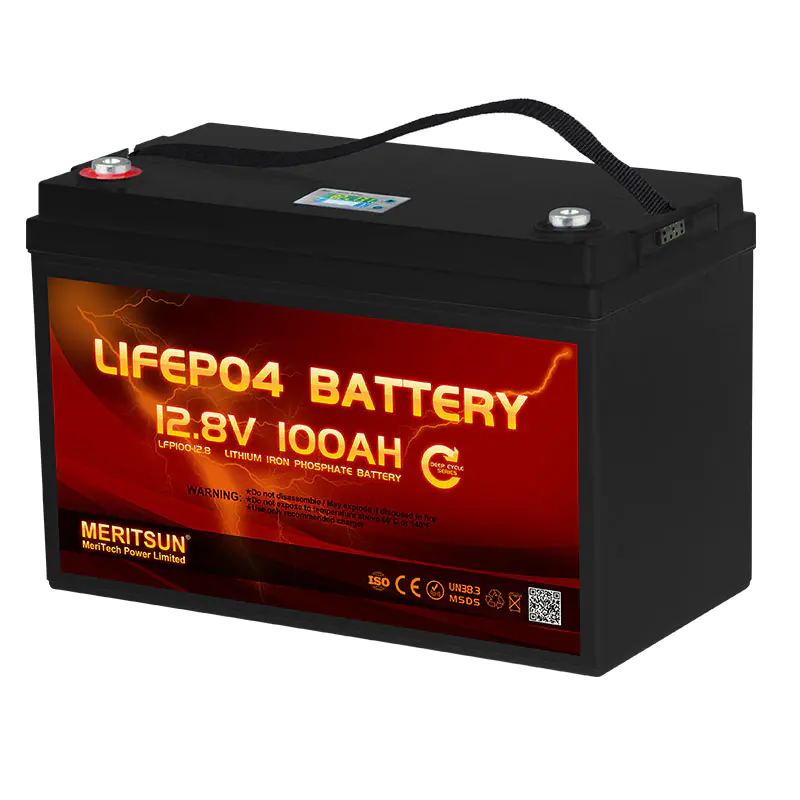10 Years Warranty Buit-in Smart BMS Lifepo4 Battery 12v 100ah Lithium ion Battery Pack