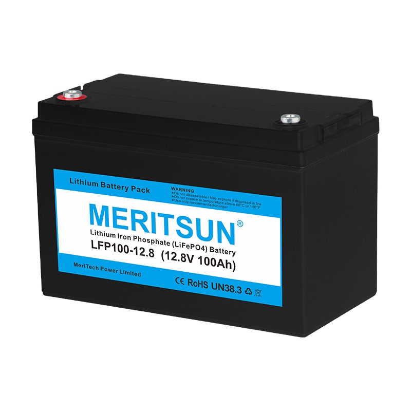 Nominal Voltage Lifepo4 Battery 12v 100ah Lithium battery 12v 100ah Lifepo4  Battery Pack-MERITSUN