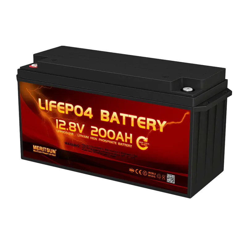 12v 200ah Deep Cycle Lifepo4 Lithium Ion Phosphate Battery