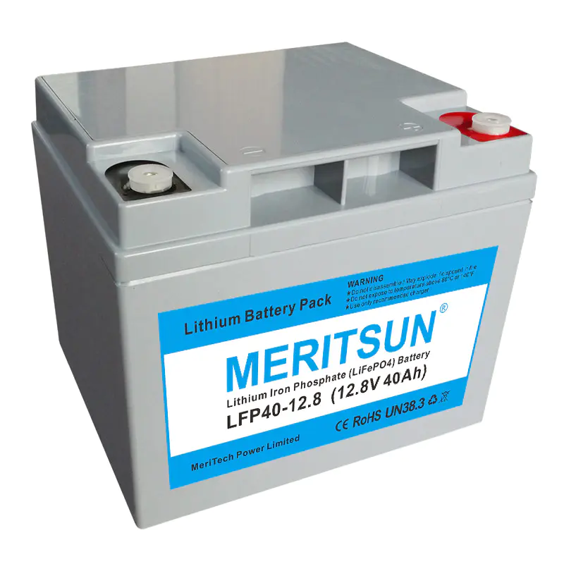 12v 40ah Solar Lithium Iron Phosphate Lifepo4 Battery Pack