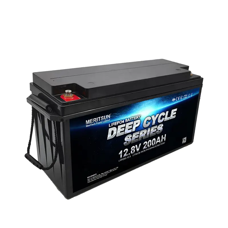 4000 Cycles Long Life Rechargeable 12V Lifepo4 Cell 200Ah Lithium Iron Phosphate Battery For Energy Storage