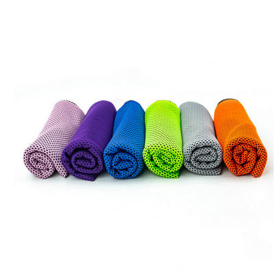 Free Sample Custom Logo Yoga Sport Cooling Towel in Bottle