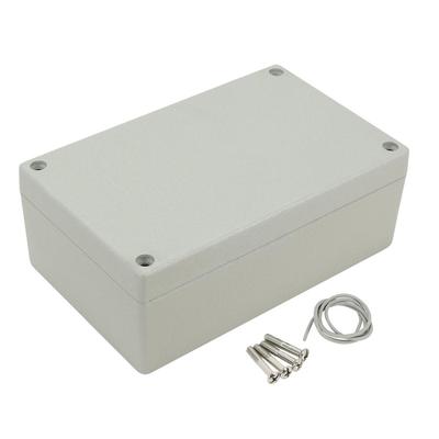 Top Aluminum Alloy Part Anodizing Weatherproof Box with Three 1/2 in. Outlets in White