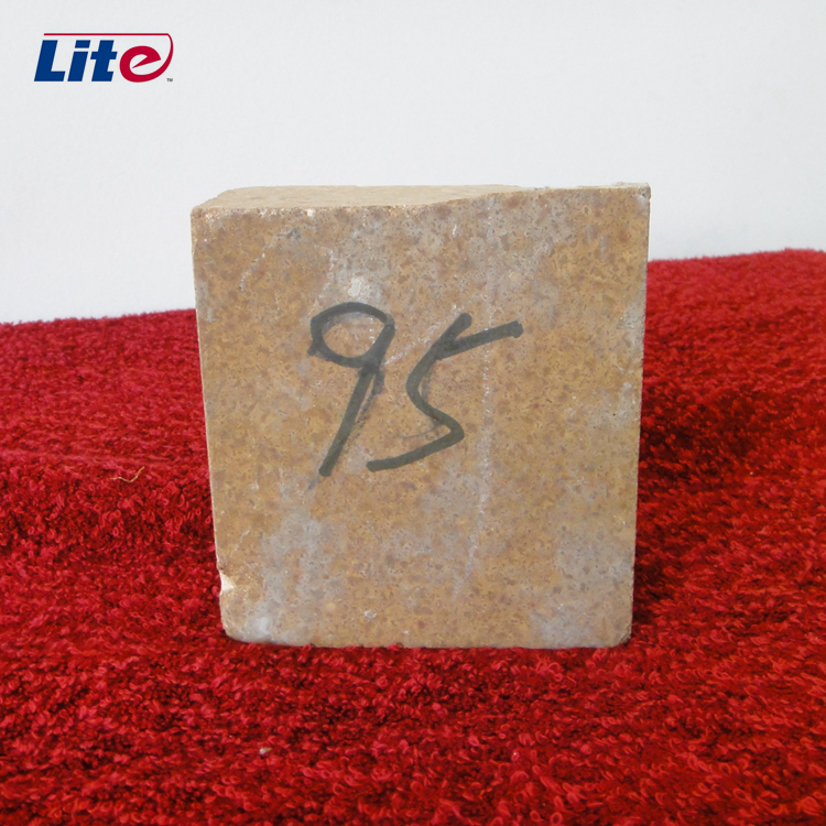 Price High Refractoriness Dead Burnt Refractory Magnesite Brick for Cement and Glass Plant