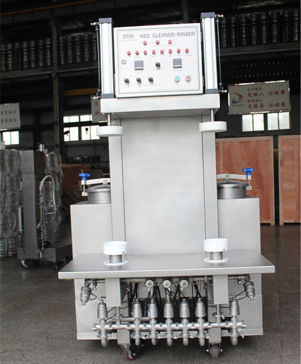 product-Trano-Customized Automatic Double heads Electric heating or Steam heating Beer keg Washer ma