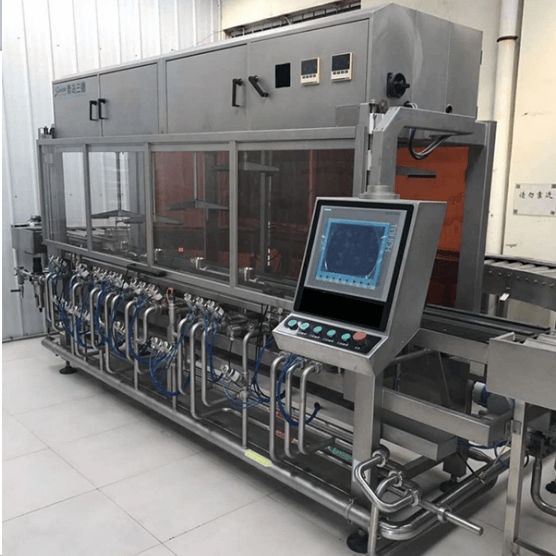 industrial automatic sanitizing beer keg washer and keg filling machine
