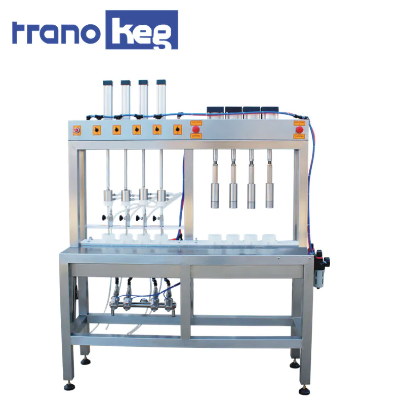product-double head automatic keg draft cleaning and filling machine equipment line-Trano-img-1