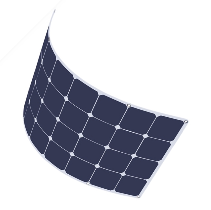 Single Crystal Mobile Monocrystal Make Mono Custom Made Flexible 100w 18v Sun Life Solar Panel