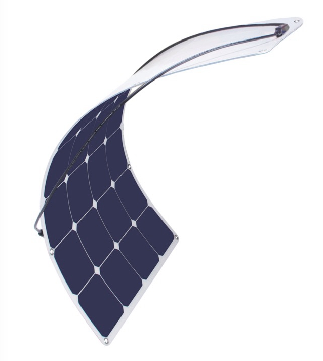 Crystal Blue Full Black Mono Bifacial 18v 100w Price Bd Flexible Monocrystal Solar Panel Of Grade B