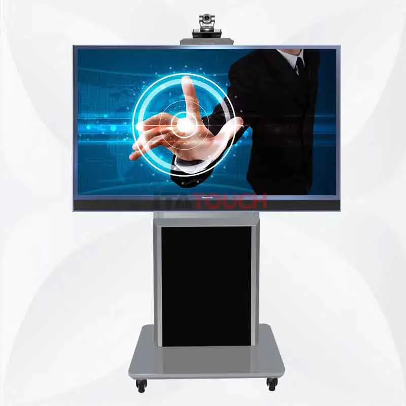 Low Moq Smart Board Flat Panel Display 75 65 86 Inch Interactive Led Screen