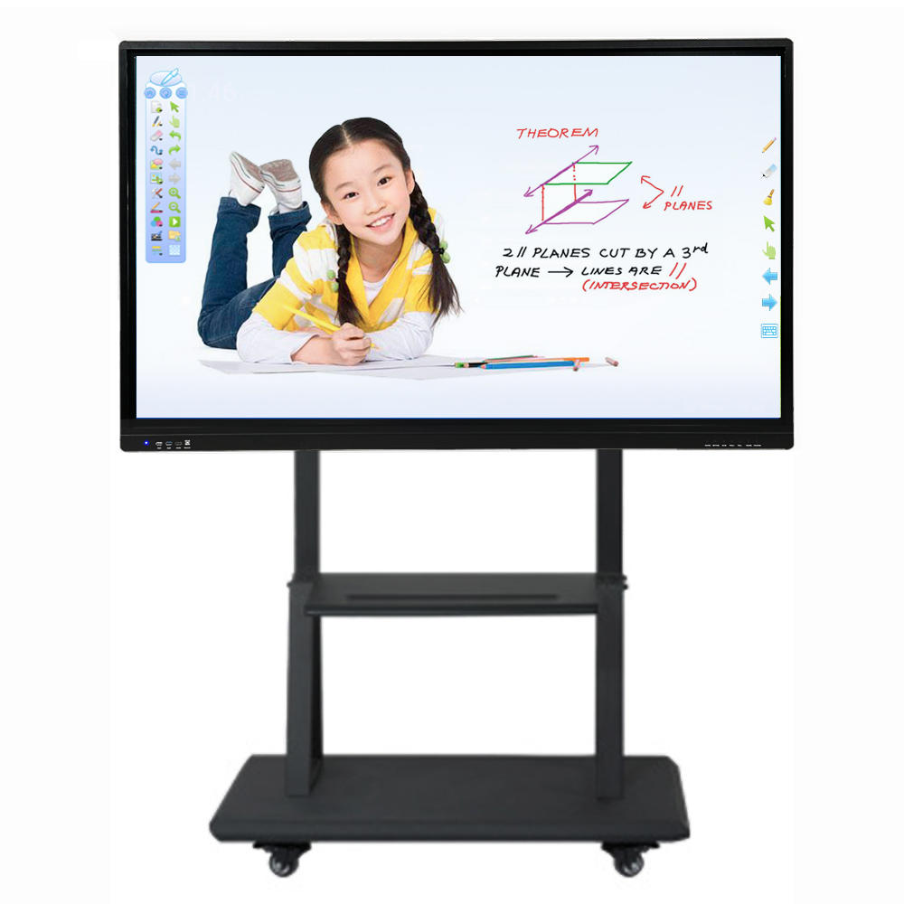 Most Popular Teaching Aids Multimedia Pc Digital Whiteboard With Ops Computer For Digital Classroom