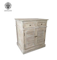 White Wash luxury hotel sideboard Louvre Cabinet furniture (Oak sideboard HL325-80)