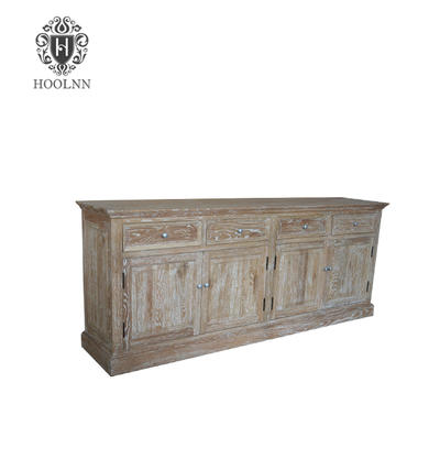 SG309 Provincial buffet and hutch hand carved antique oak sideboard dining room furniture