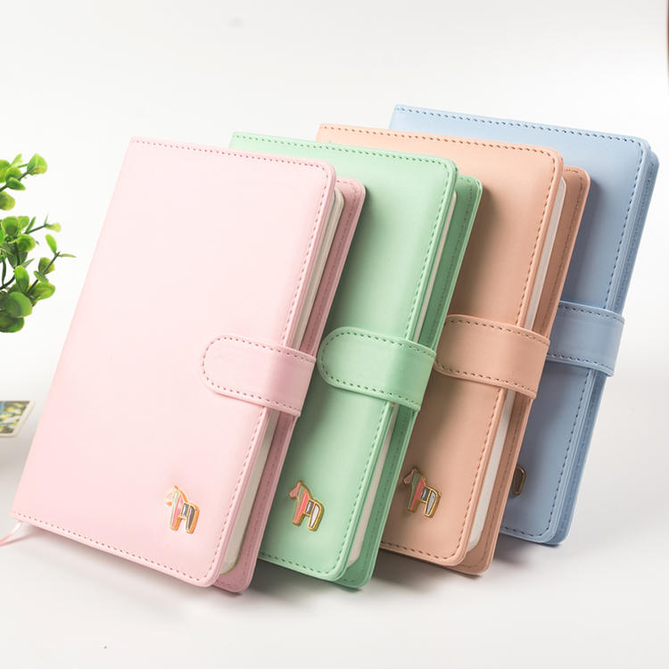 product-Dezheng-Customized Colorful A6 PU Leather Journal Travel A5 Notebook Planner with Ring Binde-1