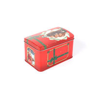 Gift packing tin box with musical movement