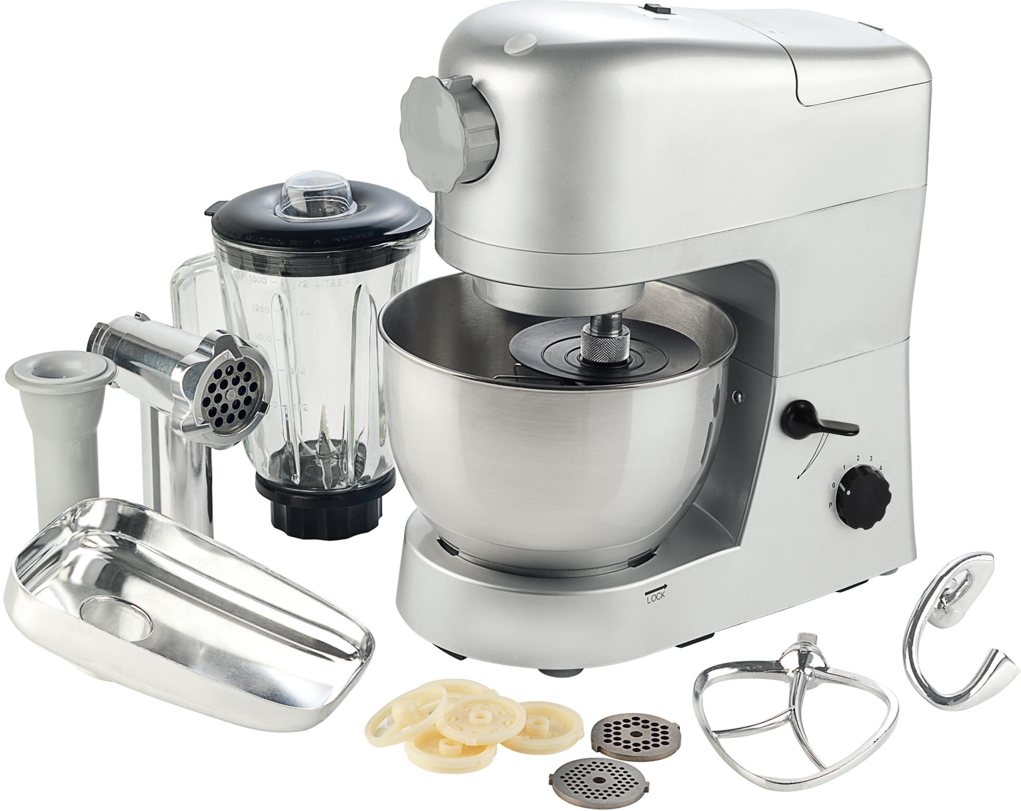 Planetary large stand food mixer