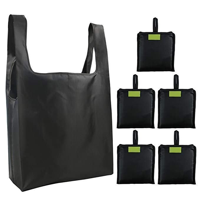 Reusable shopping bag, foldable shopping bag, polyester shopping bag