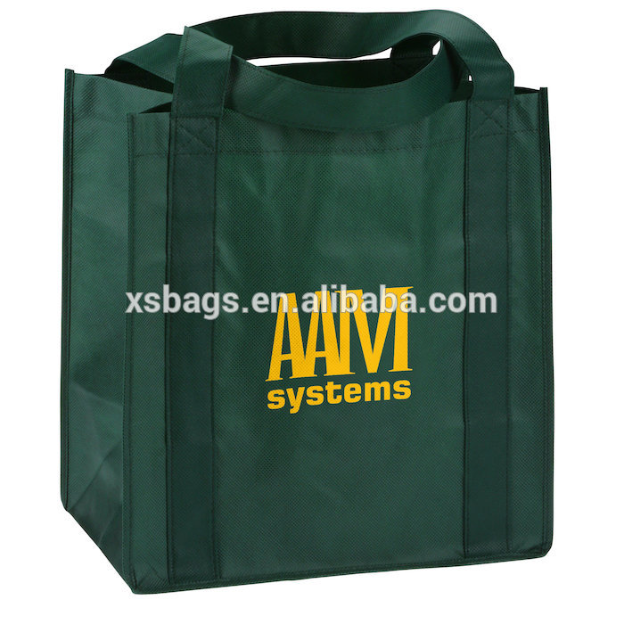 2017 Wholesale portable grocery tote shopping bags for storage