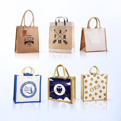 India Hot Salepromotional shoping Jute Tote bag