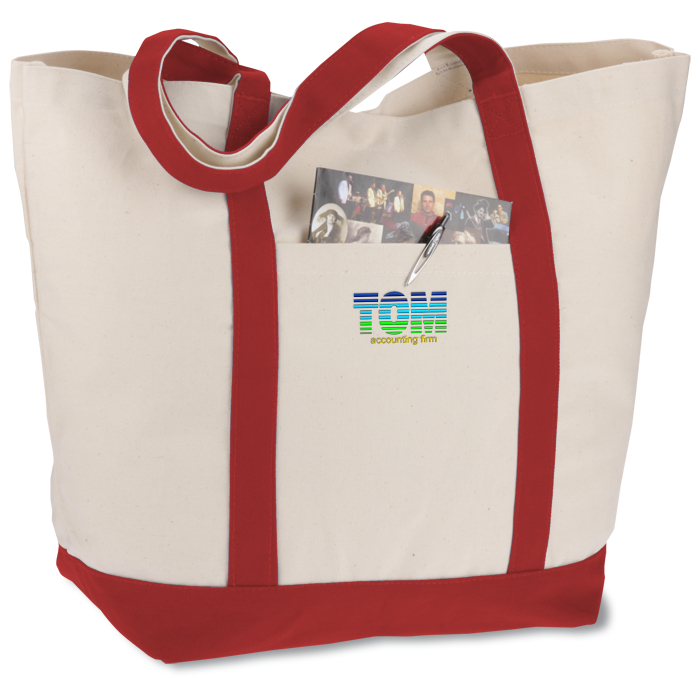 Handbag Promotion Customized Cotton Boat Tote Bag #04017