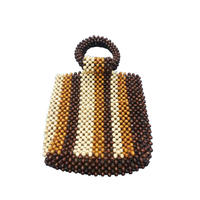 vietnam wooden beaded bag good quality with many colors customer's design