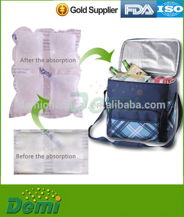 Biodegradable Material Cooling Cold pack Soft Gel Ice Packs For Frozen Food