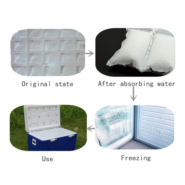 Food Grade Dry Ice Pack Bags Storage Freezer Dry Ice Sheet