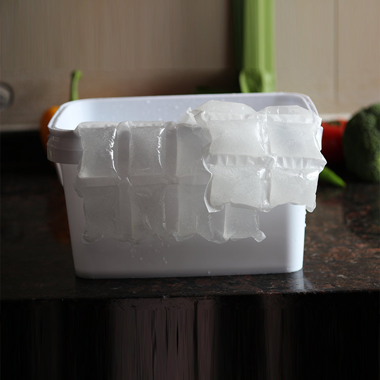 Biodegradable Reusable Food Use Gel Ice Pack, Icepack