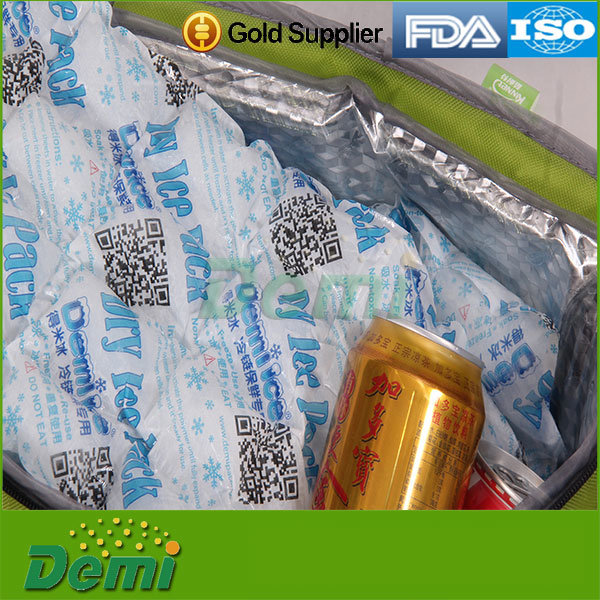 Food Grade Dry Ice Packs Cooler Bag Ice Boxes Reusable For Cold Fresh Food Shipping Gel Ice Pack