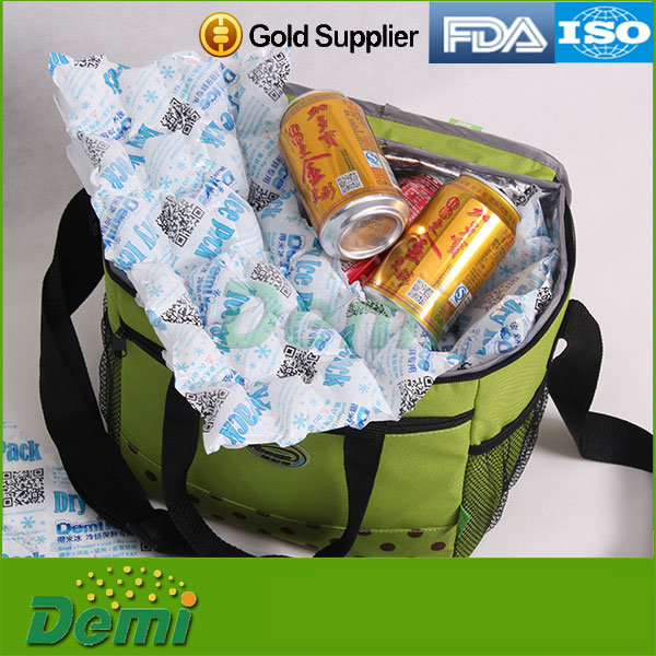 Food Grade Dry Ice Packs Cooler Bag Ice Boxes Reusable For Cold Fresh Food Shipping Gel Ice Pack